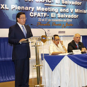 el Honorable Luis Martínez Gónzalez, Fiscal General de la República del Salvador, asumió la Presidencia de la Organización