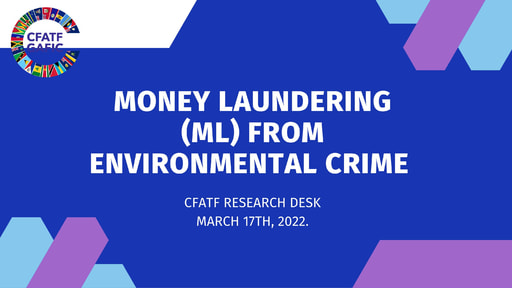 Money Laundering from Environmental Crime_March2022