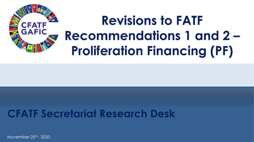 Revisions to FATF Recommendations 1 and 2_November 2020